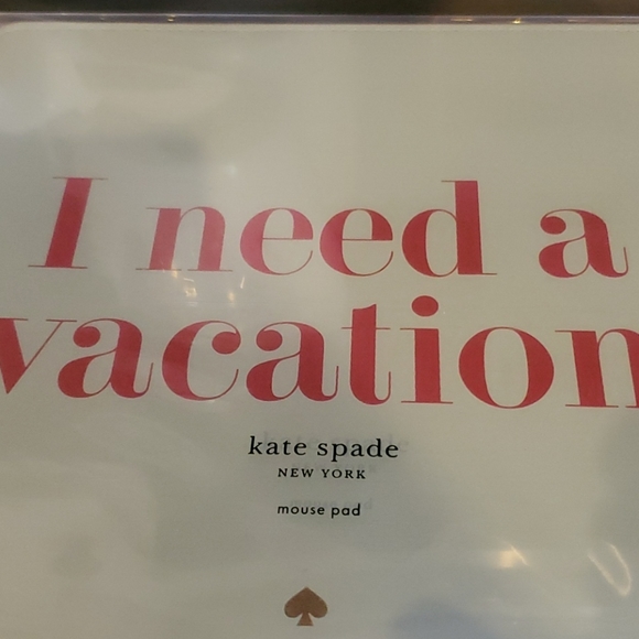 - Kate spade mouse pad grey pink def need - Picture 3 of 5